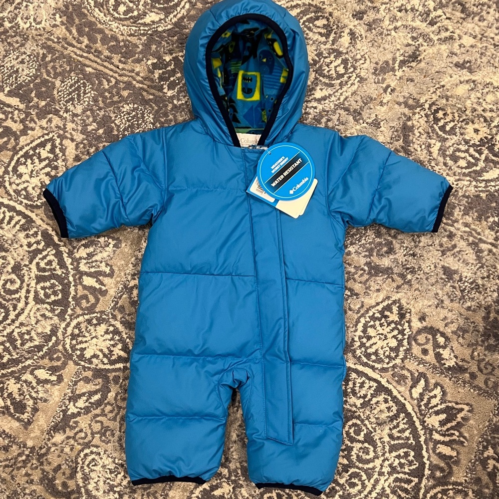Columbia Baby Boys Bunting Snowsuit Blue